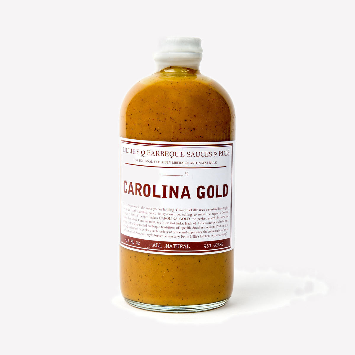 Carolina Gold Bbq Sauce
 Lillie s Q Carolina Gold Barbeque Sauce
