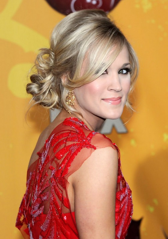 Carrie Underwood Updo Hairstyle
 Carrie Underwood Hairstyles Celebrity Latest Hairstyles 2016