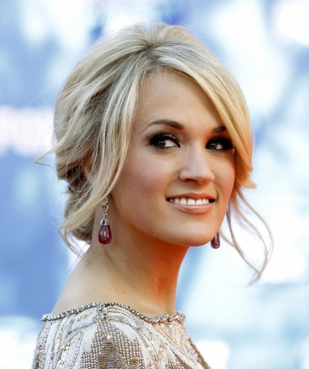 Carrie Underwood Updo Hairstyle
 Carrie Underwood Updo Hairstyles 2012 PoPular Haircuts