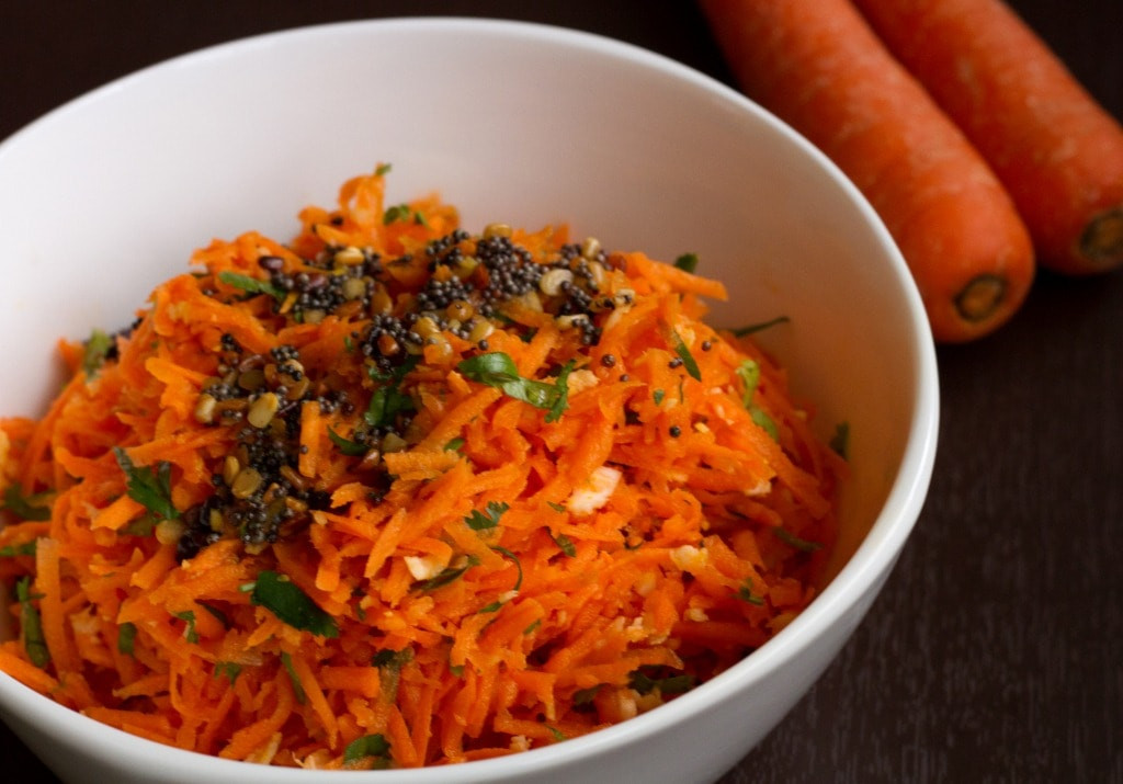 Carrot Recipes Indian
 Carrot Kosambari