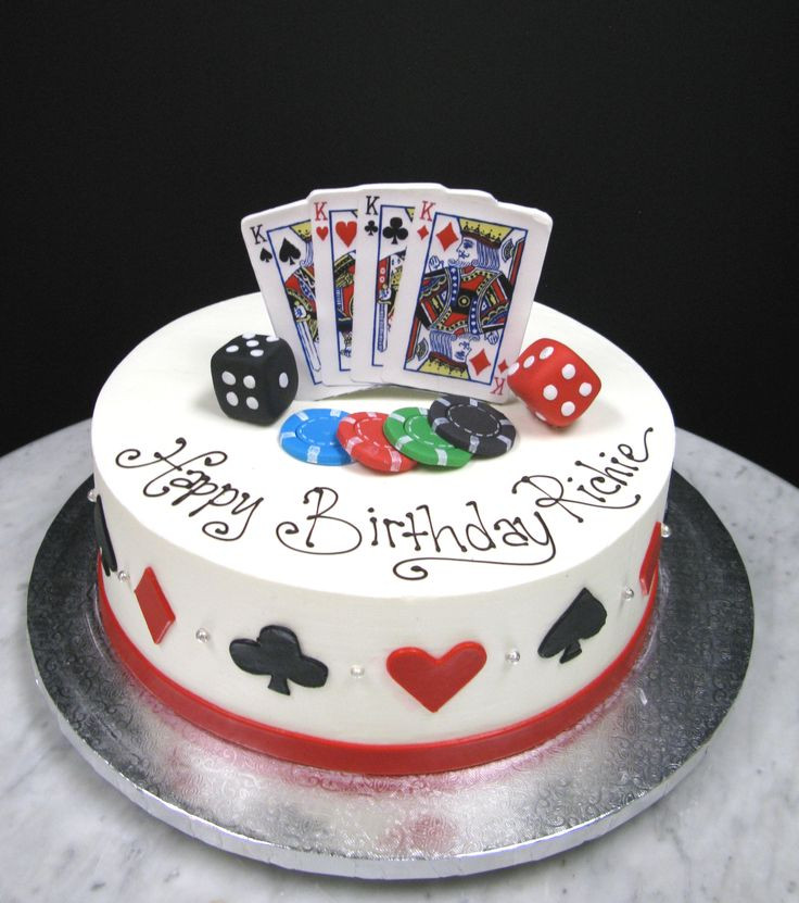 Casino Birthday Cakes
 79 best Casino Cakes images on Pinterest