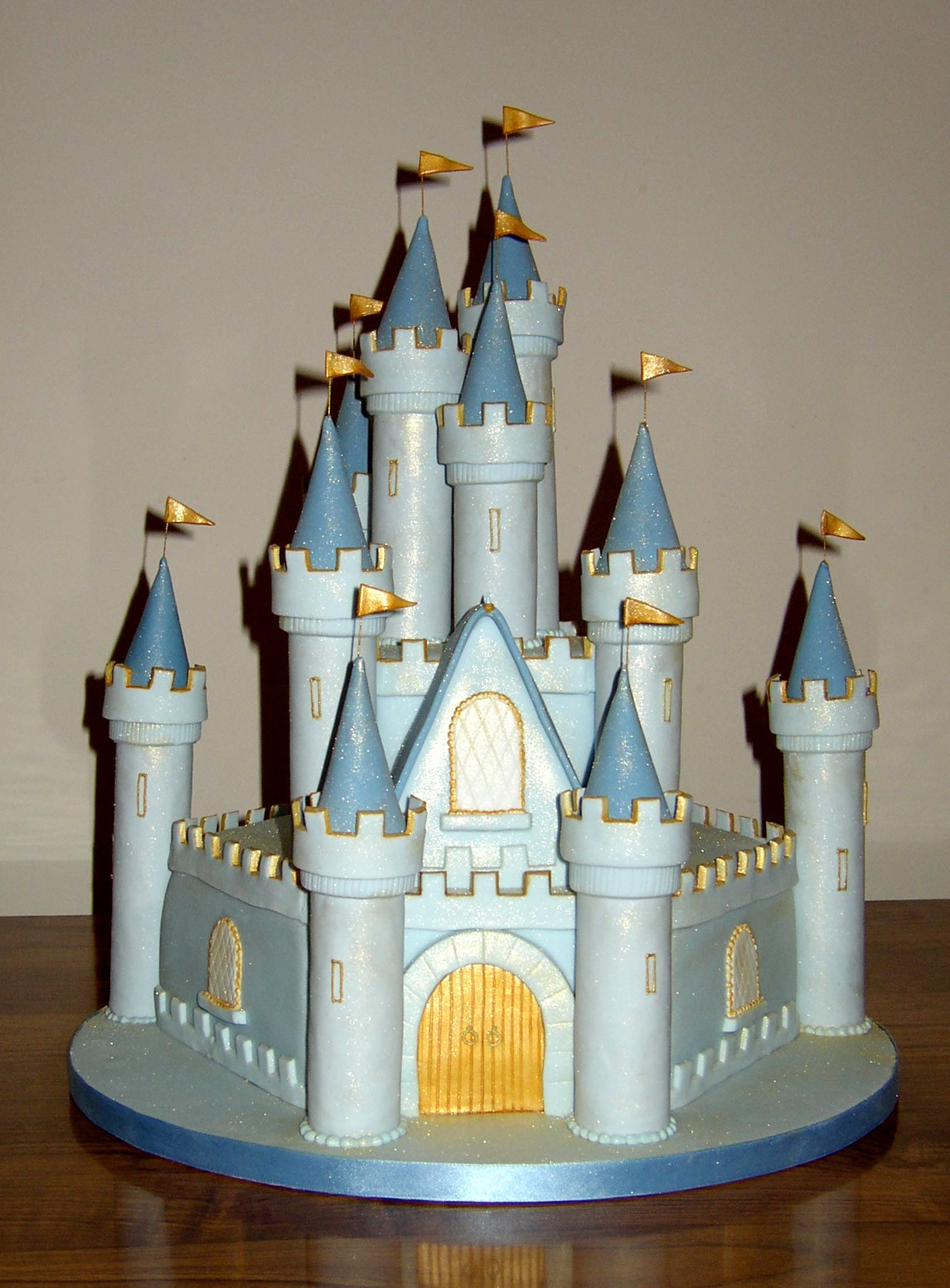 Castle Birthday Cake
 Sparkling Fairytale 2 Tier Castle Birthday Cake Susie s