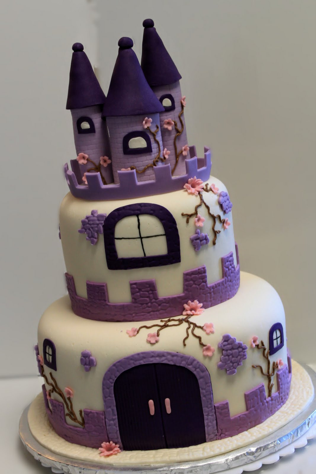 Castle Birthday Cake
 Layers of Love Classic castle cake