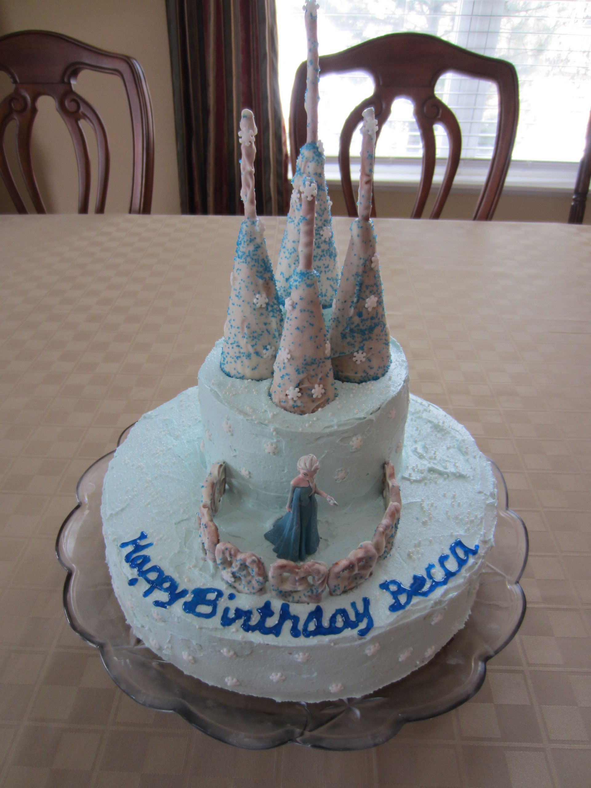 Castle Birthday Cake
 Disney Frozen – Ice Castle Cake