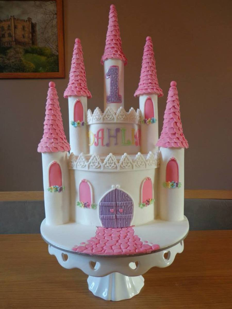 Castle Birthday Cake
 Princess Castle Cake CakeCentral