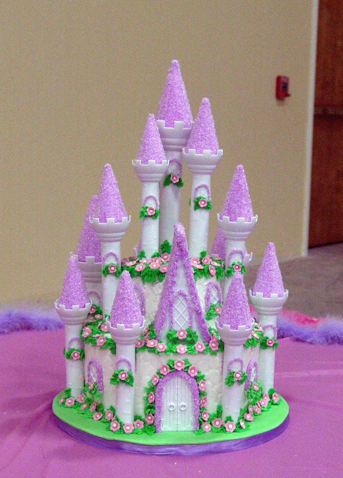 Castle Birthday Cake
 Deb s Sweet Spot Princess Castle Cake