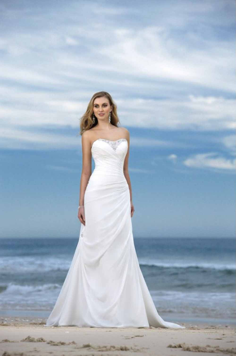 Casual Beach Wedding Dress
 Informal Beach Wedding Dresses