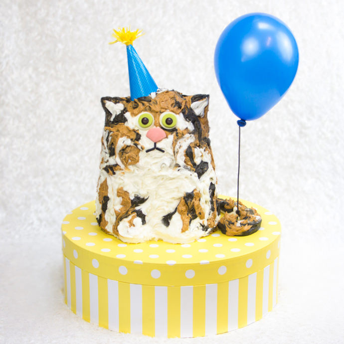 Cat Birthday Cakes
 The Purrfect Birthday Cake