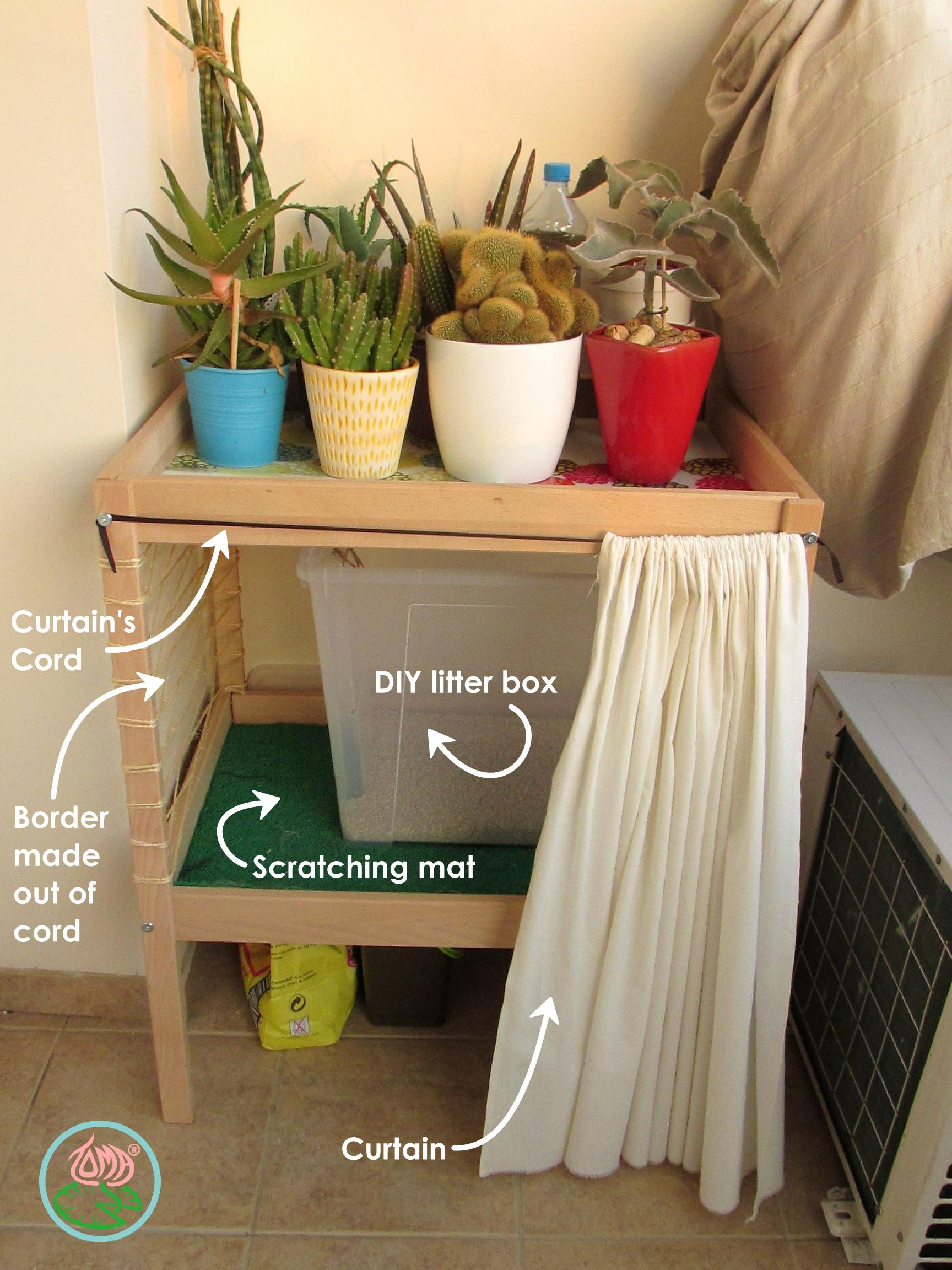 Cat Litter Box DIY
 DIY Cat Litter Box & Storage Furniture