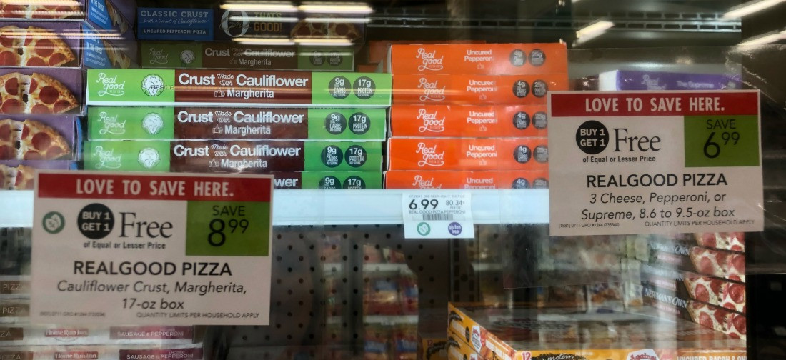 Cauliflower Pizza Crust Publix
 Realgood Caluiflower Crust Pizza As Low As $1 50 For Some