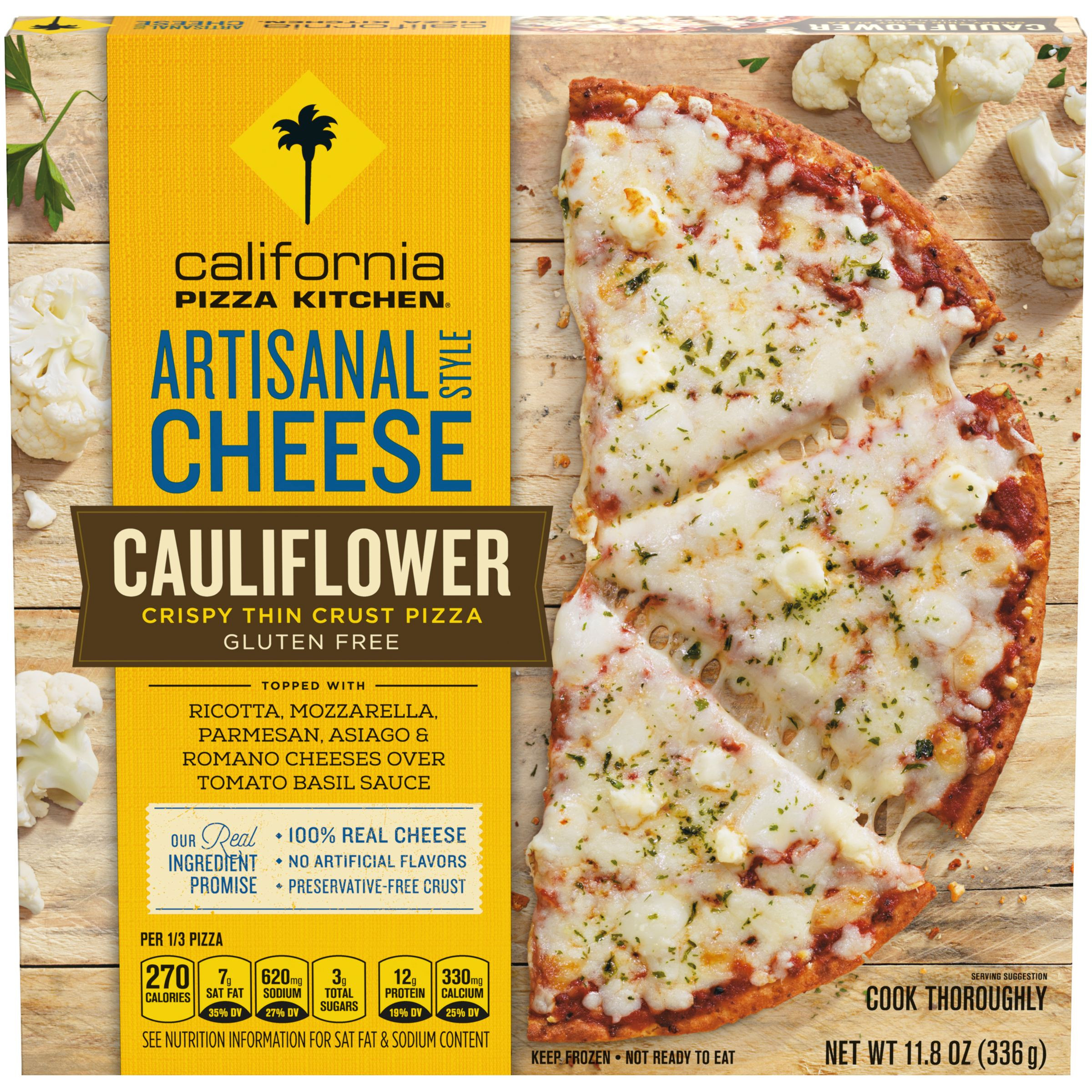 Cauliflower Pizza Crust Walmart
 CALIFORNIA PIZZA KITCHEN Cauliflower Crispy Thin Crust