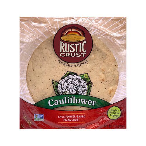 Cauliflower Pizza Crust Walmart
 Rustic Crust Cauliflower Based Pizza Crust 0 9 Oz Net Wt