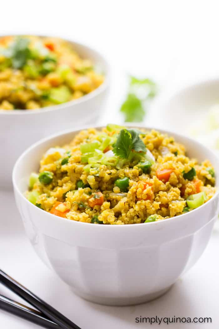 Cauliflower Rice Recipes Indian
 Curry Cauliflower Rice and Quinoa Simply Quinoa