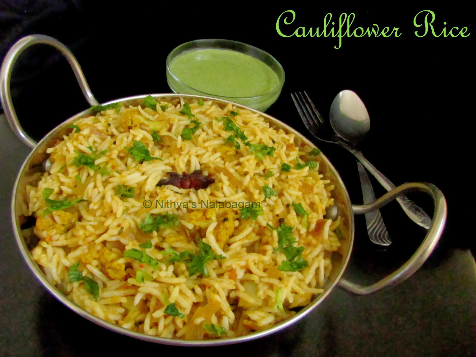 Cauliflower Rice Recipes Indian
 Nithya s Nalabagam Cauliflower Rice South Indian Style