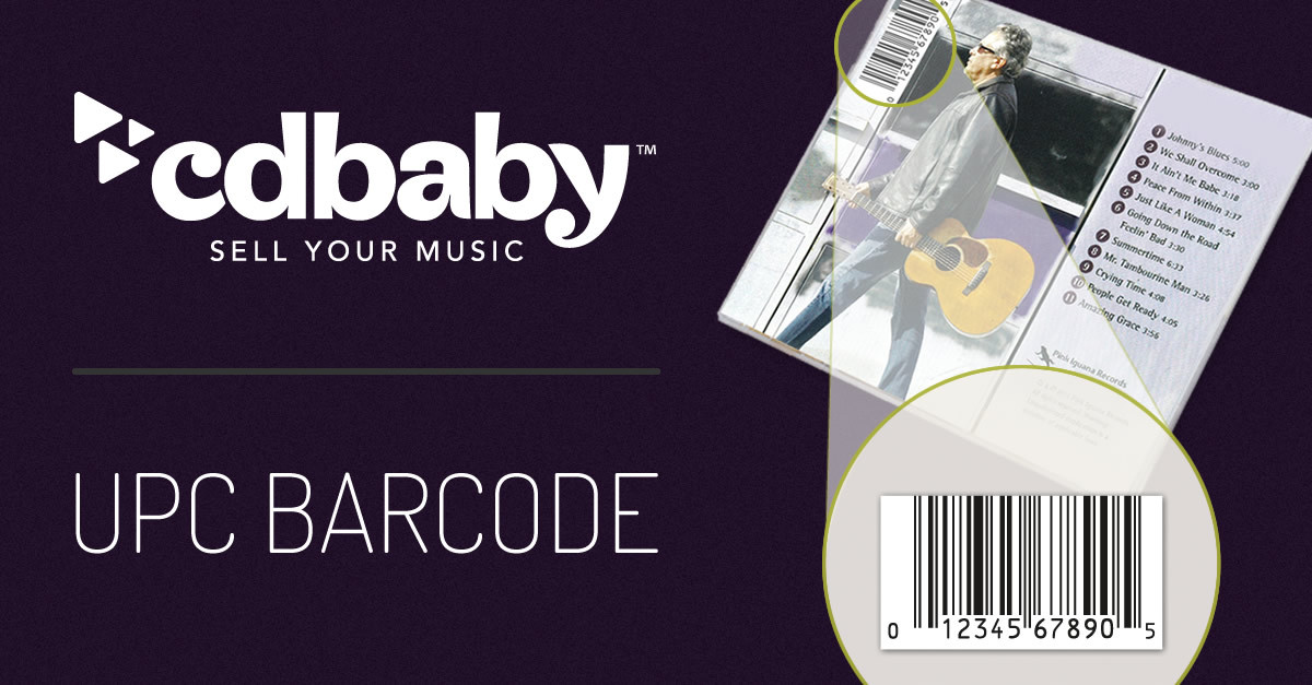 Cd Baby DIY
 Get a UPC Barcode for Your CD or Digital Album