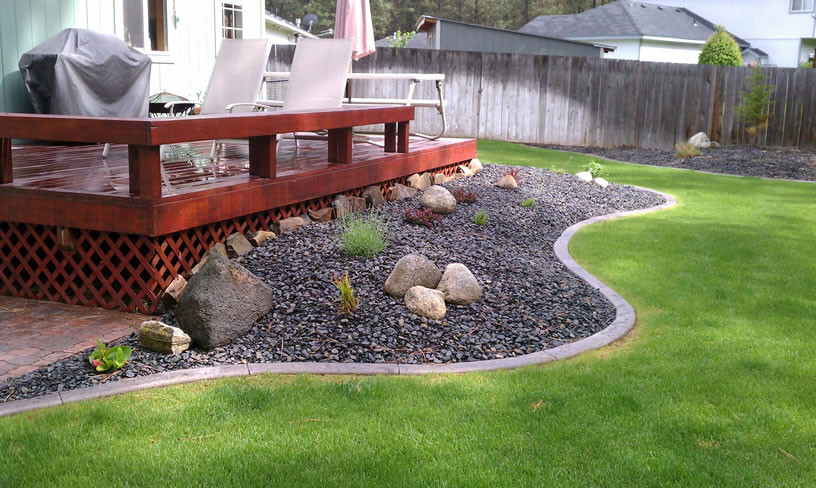 Cement Landscape Edging
 Concrete Landscape Borders add value and beauty to your home