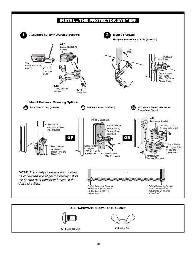 Chamberlain Garage Door Installation
 Chamberlain Garage Door Installation Manual