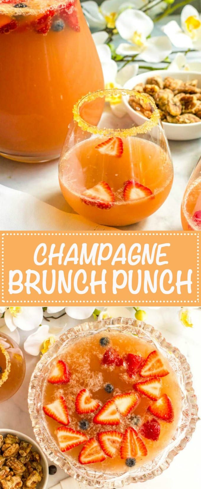 Champagne Drinks For Brunch
 Champagne brunch punch Family Food on the Table