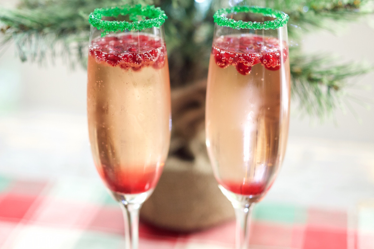 Champagne Drinks Recipe
 Christmas Champagne Cocktail Recipe Cooking With Janica