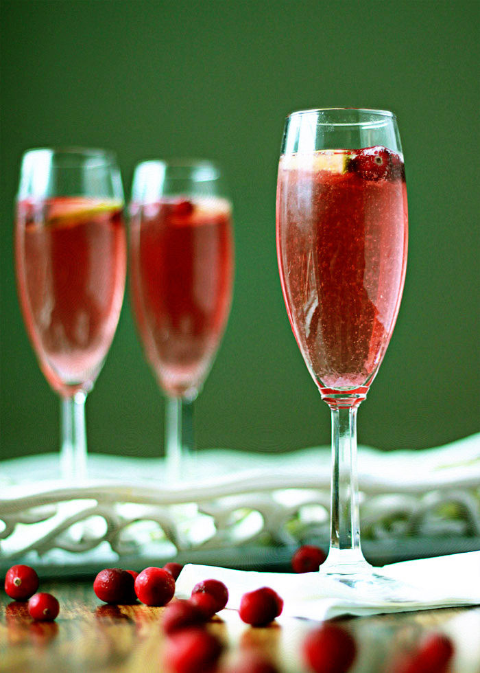 Champagne Drinks Recipe
 Cranberry Lime Champagne Cocktail Kitchen Treaty