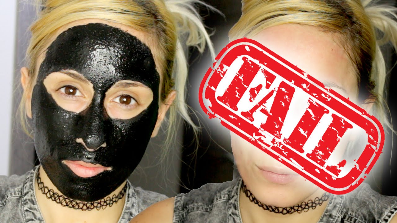 Charcoal And Glue Mask DIY
 DIY Charcoal & Glue Blackhead Remover Face Peel f Mask