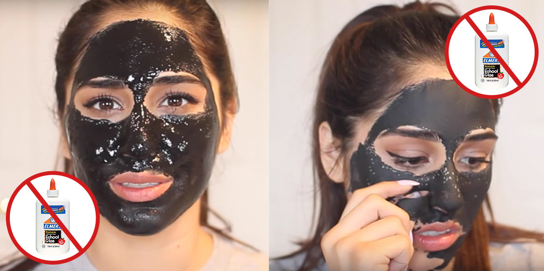 Charcoal And Glue Mask DIY
 Dangers of the Elmer s Glue Charcoal Face Mask DIY Face