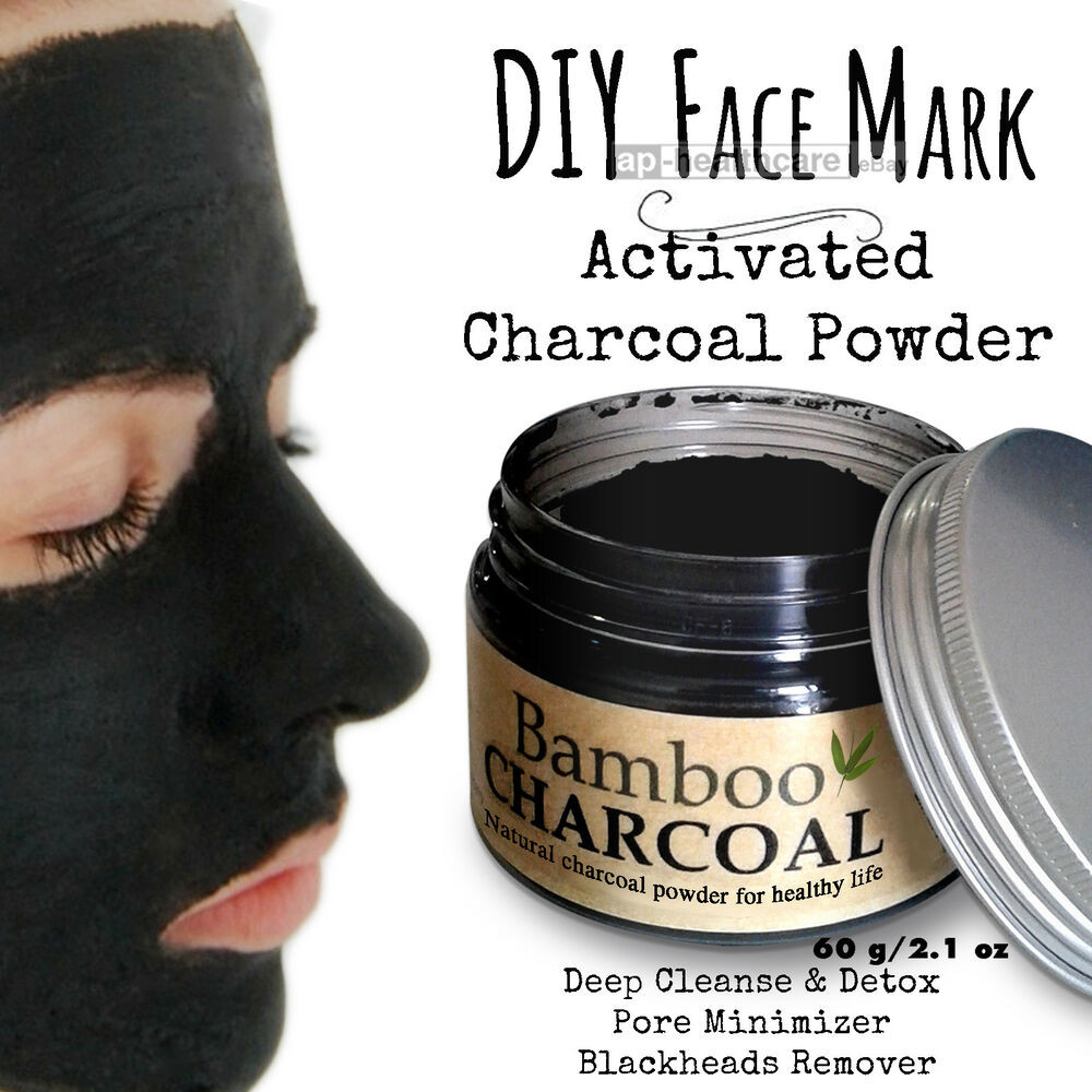 Charcoal Mask Peel DIY
 DIY Face Mask Activated Charcoal Powder Deep Cleanse Detox