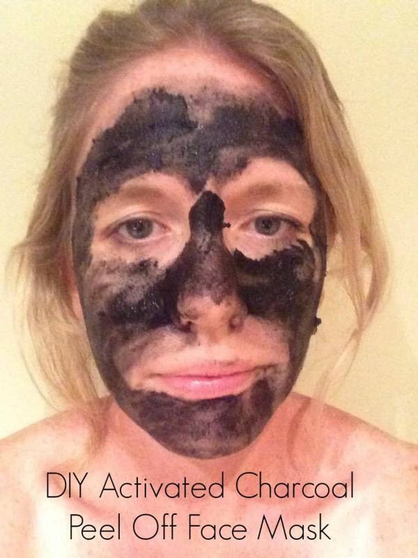 Charcoal Mask Peel DIY
 DIY Activated Charcoal Peel f Pore Mask – Bath and Body