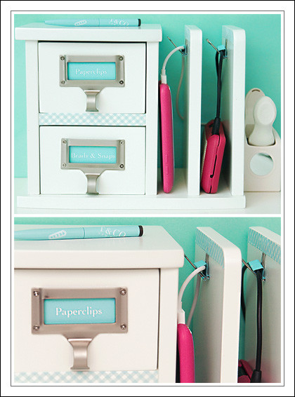 Charger Organizer DIY
 Decor Inspirations DIY Charging Rack