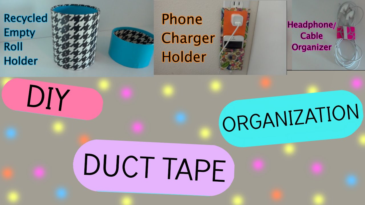 Charger Organizer DIY
 DIY Room Organization