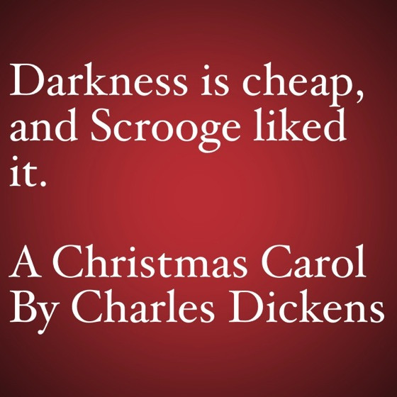 Charles Dickens A Christmas Carol Quotes
 My Favorite Quotes from A Christmas Carol 11 Darkness