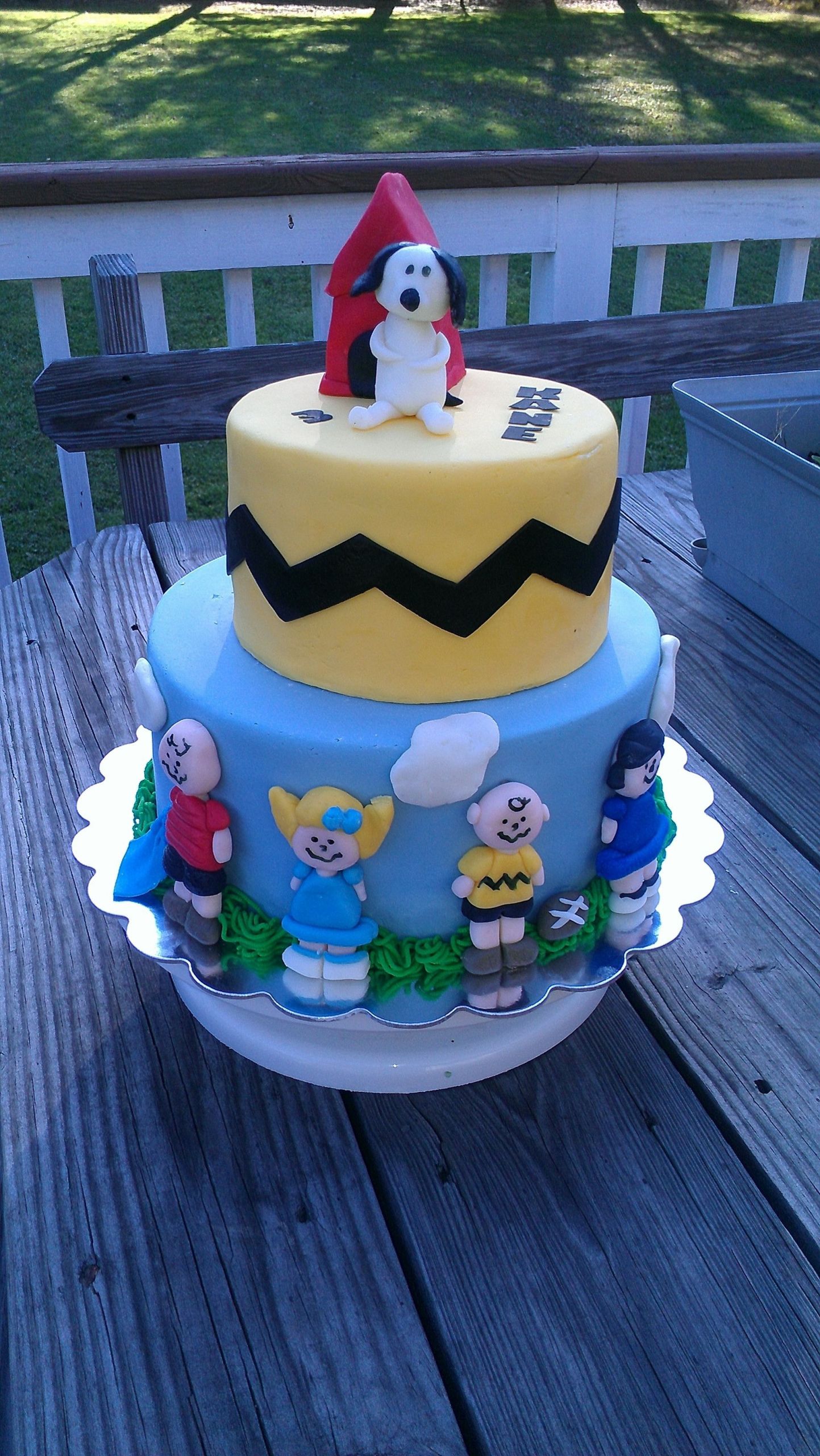 Charlie Brown Birthday Cake
 Charlie Brown Cake