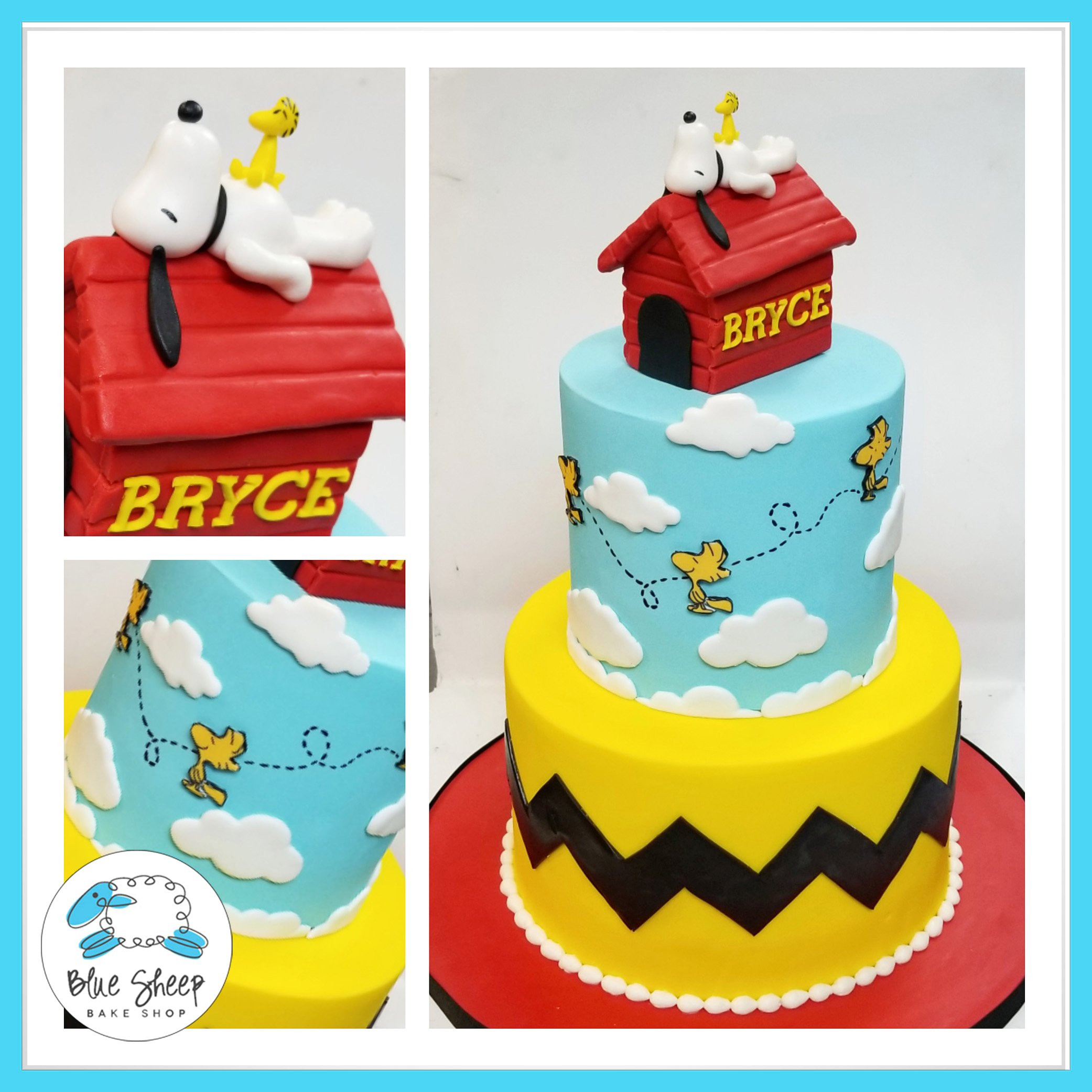 Charlie Brown Birthday Cake
 Charlie Brown and Snoopy Birthday Cake