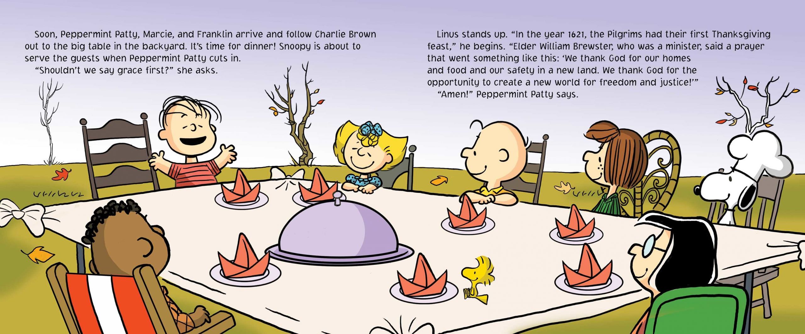 Charlie Brown Thanksgiving Table
 A Charlie Brown Thanksgiving