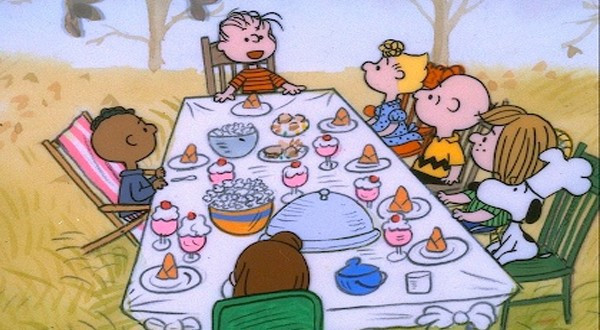 Charlie Brown Thanksgiving Table
 Franklin and The Peanuts