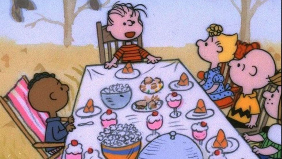 Charlie Brown Thanksgiving Table
 ‘A Charlie Brown Thanksgiving’ accused of racism over