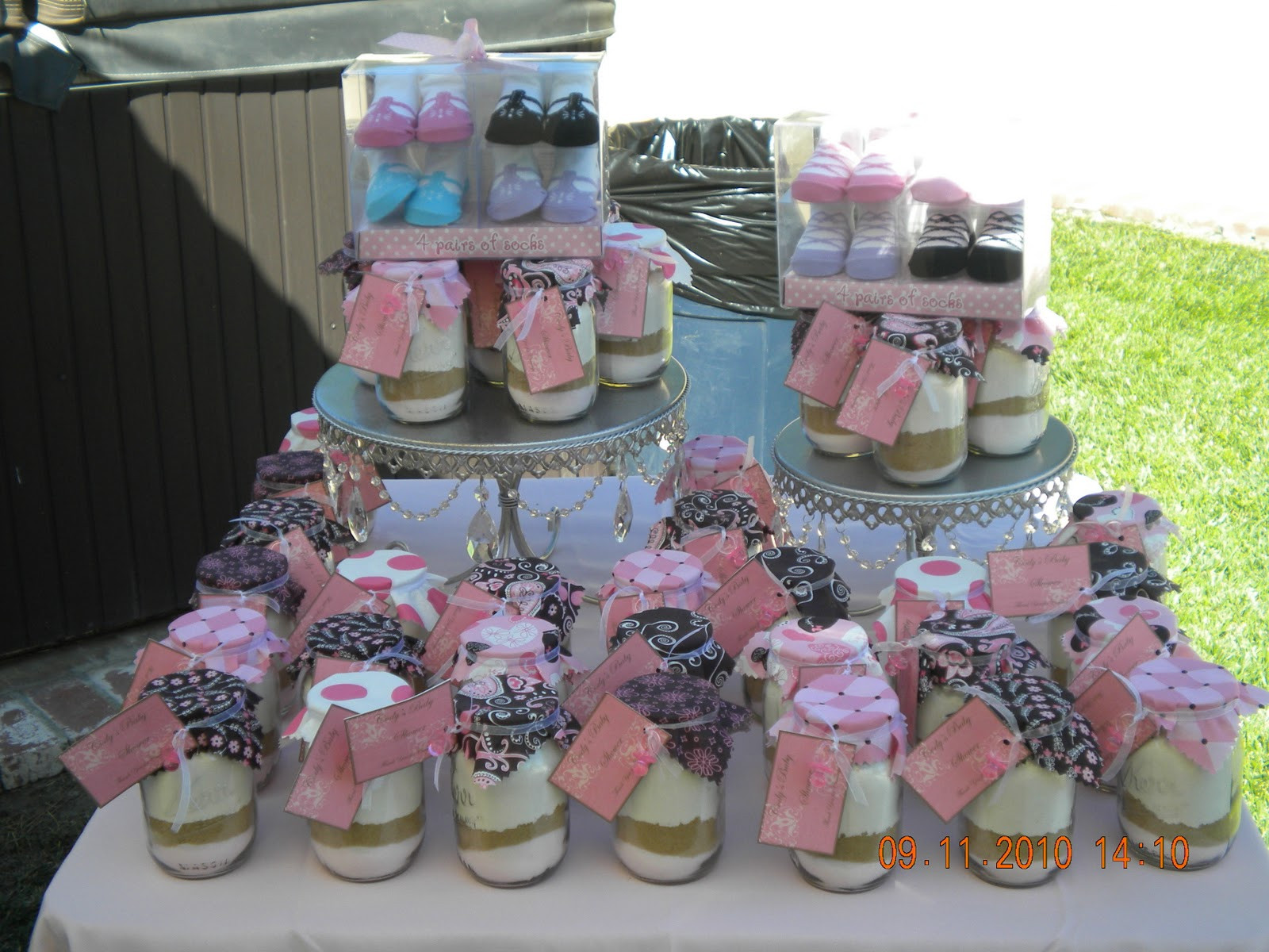 Cheap Baby Shower Gift Ideas For Guests
 Happily Ever After Designs Pink and Brown Baby Shower