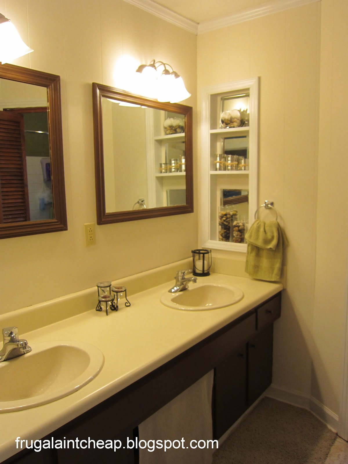 Cheap Bathroom Remodel Ideas
 Frugal Ain t Cheap Bathroom remodel From 1966 to 2012