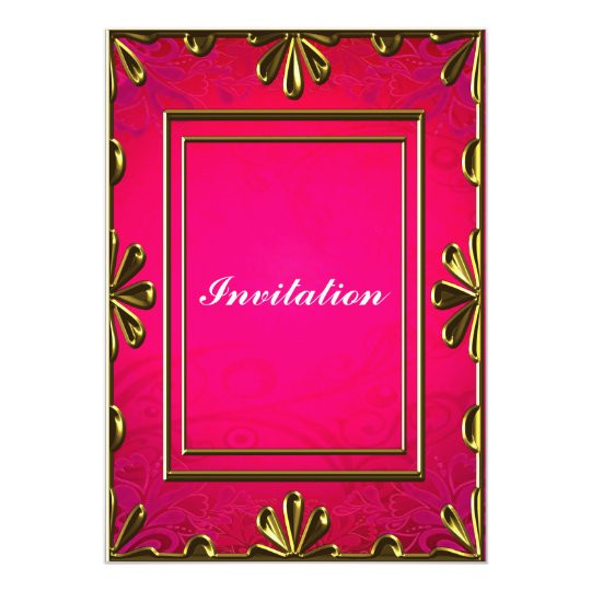 Cheap Birthday Party Invitations
 Cheap Birthday Party Invitation Elegant Hot Pink