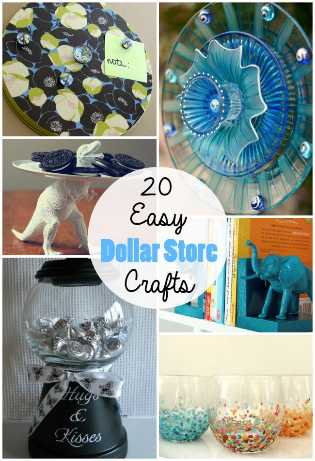 Cheap Craft Ideas For Adults
 20 Cheap & Simple Dollar Store Crafts