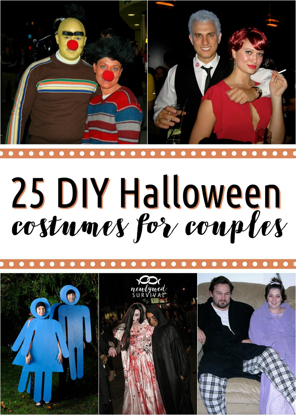 Cheap DIY Couples Costumes
 25 DIY Costumes for Couples Newlywed Survival