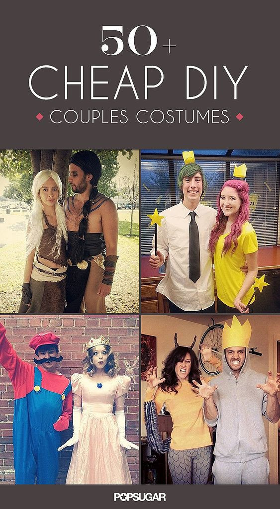Cheap DIY Couples Costumes
 57 Cheap and Original DIY Couples Halloween Costumes