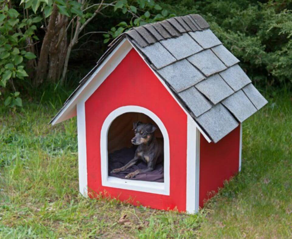 Cheap DIY Dog House
 40 Dog House Plans To Build e For Your Dog ⋆ DIY Crafts