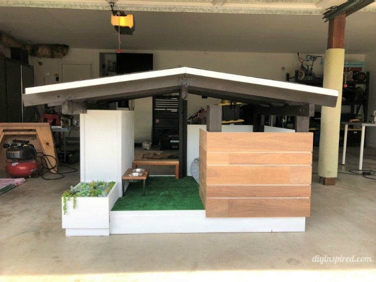 Cheap DIY Dog House
 Mid Century Modern DIY Dog House Build