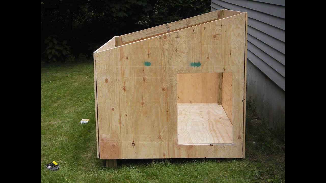 Cheap DIY Dog House
 Easy diy dog house plans