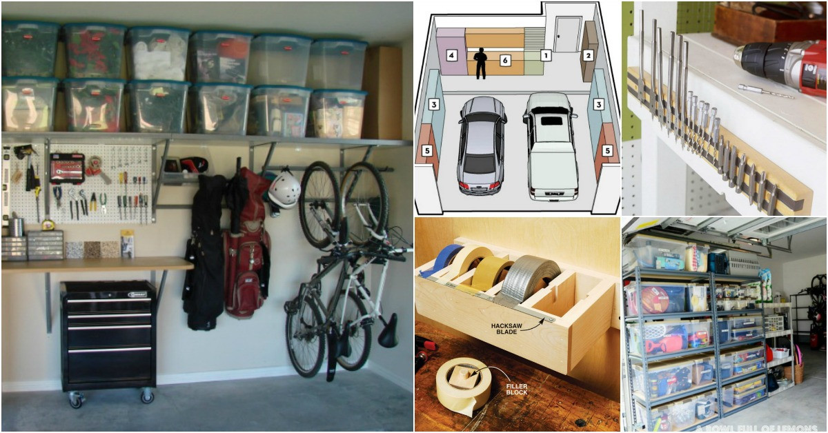 Cheap DIY Garage Organization
 49 Brilliant Garage Organization Tips Ideas and DIY