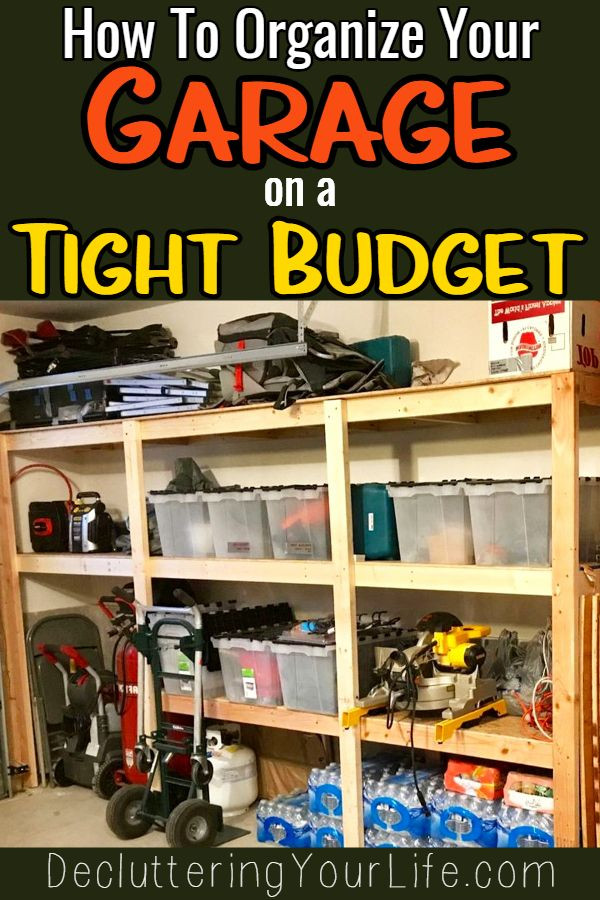 Cheap DIY Garage Organization
 Garage Organization 5 Quick and Cheap Garage Organizing