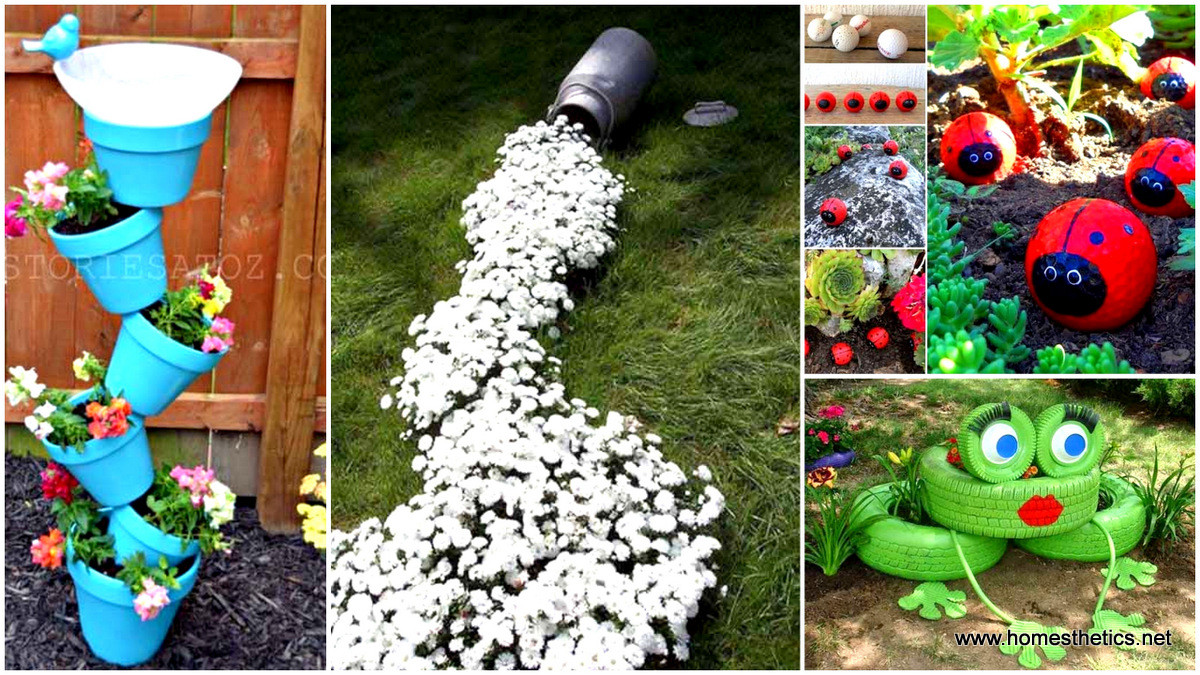 Cheap DIY Outdoor Projects
 34 Cheap DIY Art Projects to Beautify Your Backyard Landscape