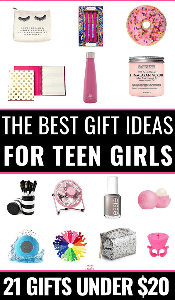 Cheap Gift Ideas For Girls
 21 Popular Gifts for Teen Girls Under $20 Cool & Trendy