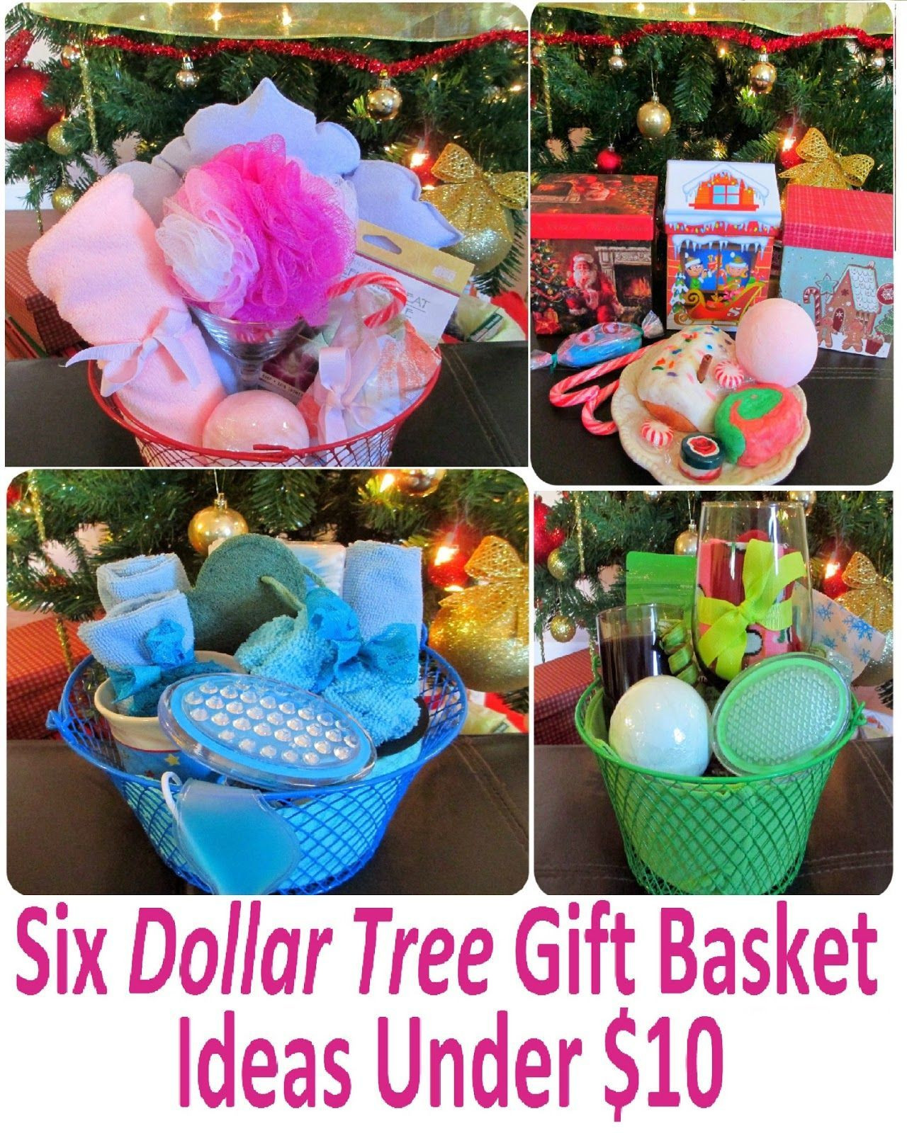 Cheap Homemade Gift Basket Ideas
 Maria s Self Dollar Store DIY Christmas Last Minute